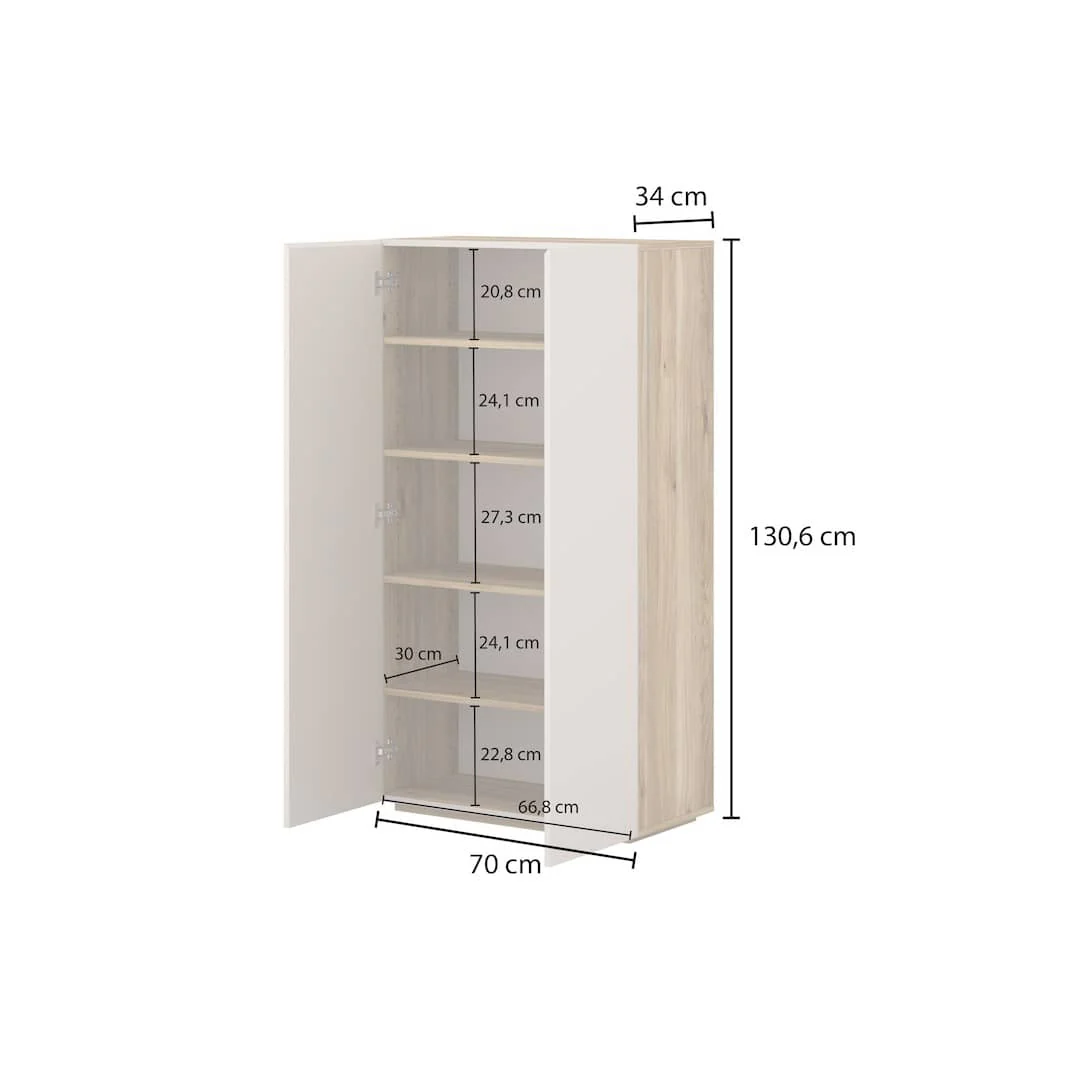 Criss Highboard Cabinet 70cm - Image 7