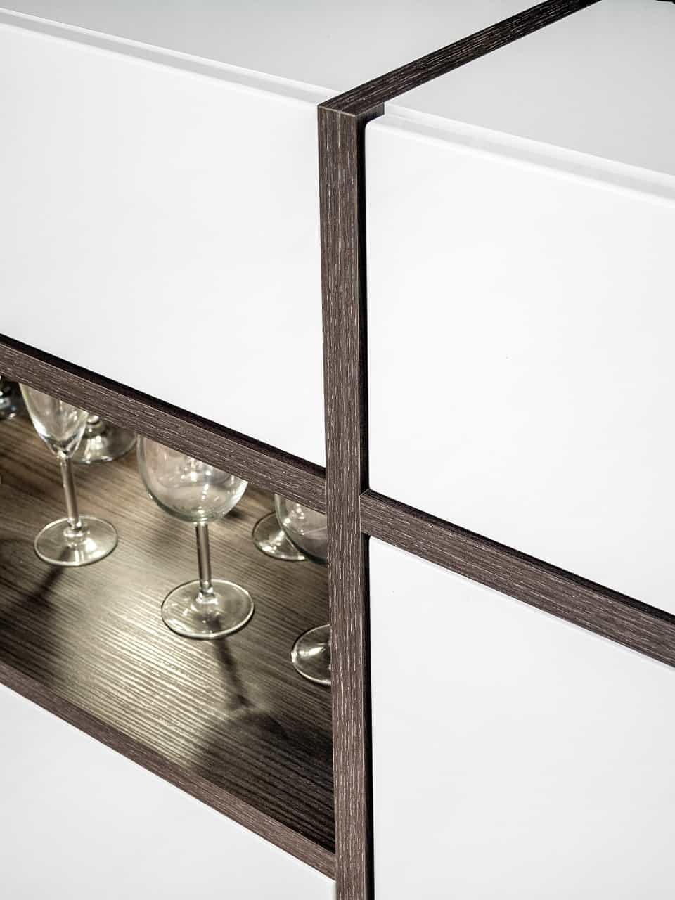 Cross Sideboard Cabinet 150cm - Image 8