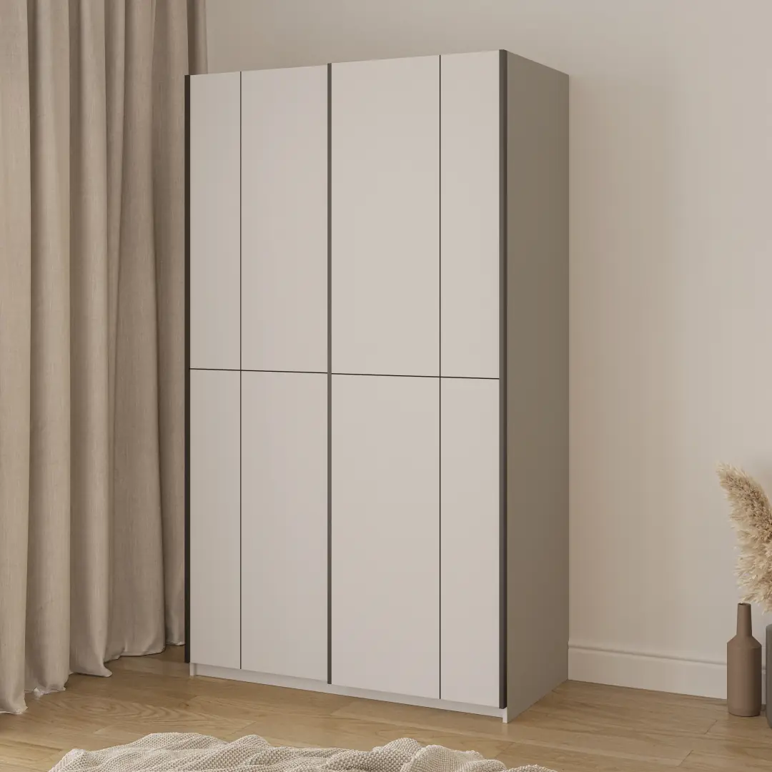 Cube Sliding Door Wardrobe 120cm