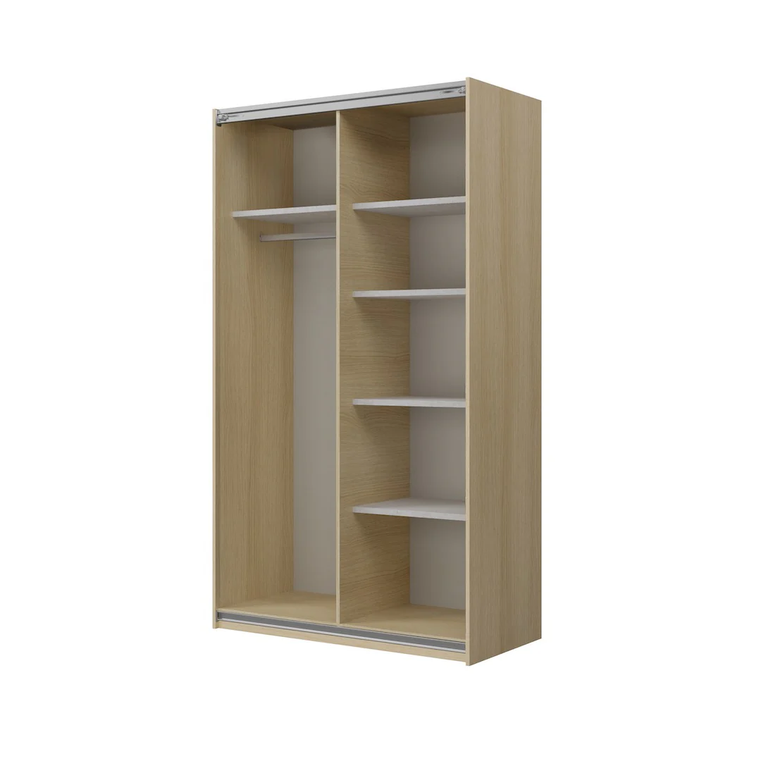 Cube Sliding Door Wardrobe 120cm - Image 10
