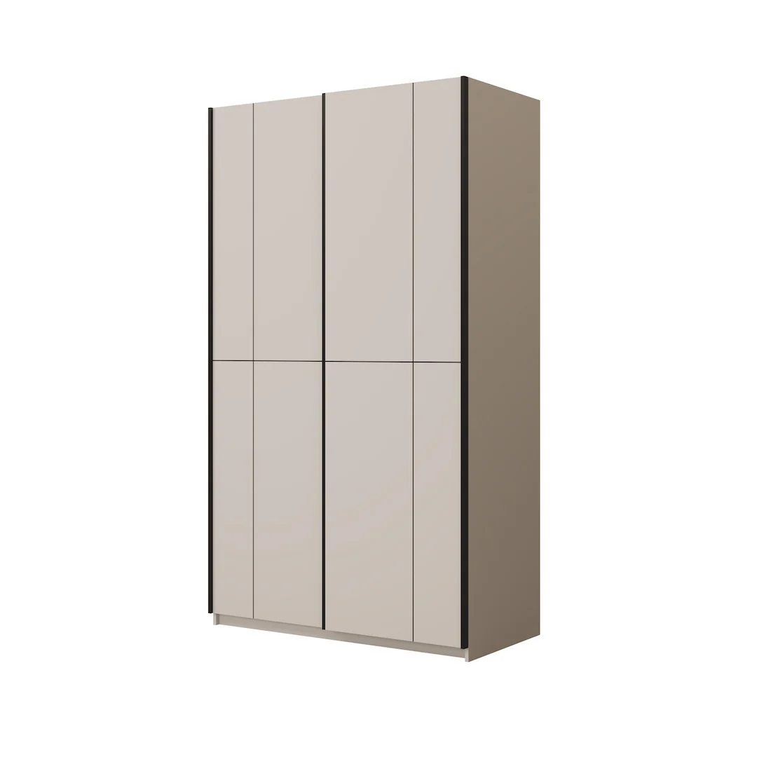 Cube Sliding Door Wardrobe 120cm - Image 2