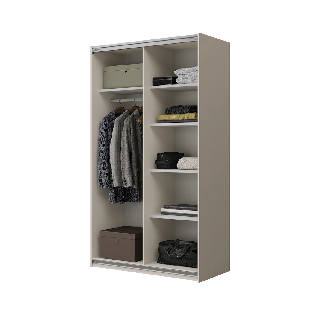 Cube Sliding Door Wardrobe 120cm - Image 4