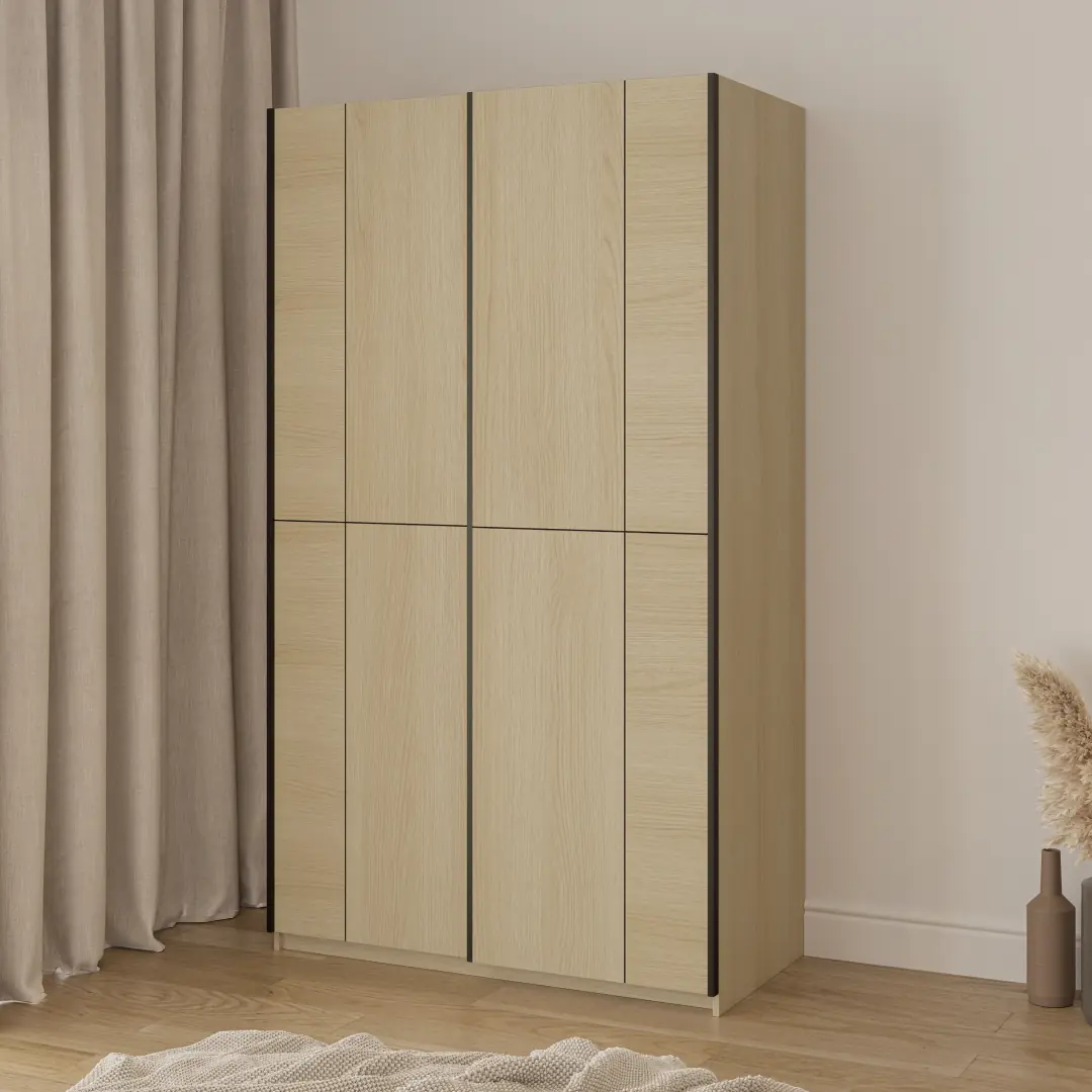 Cube Sliding Door Wardrobe 120cm - Image 8