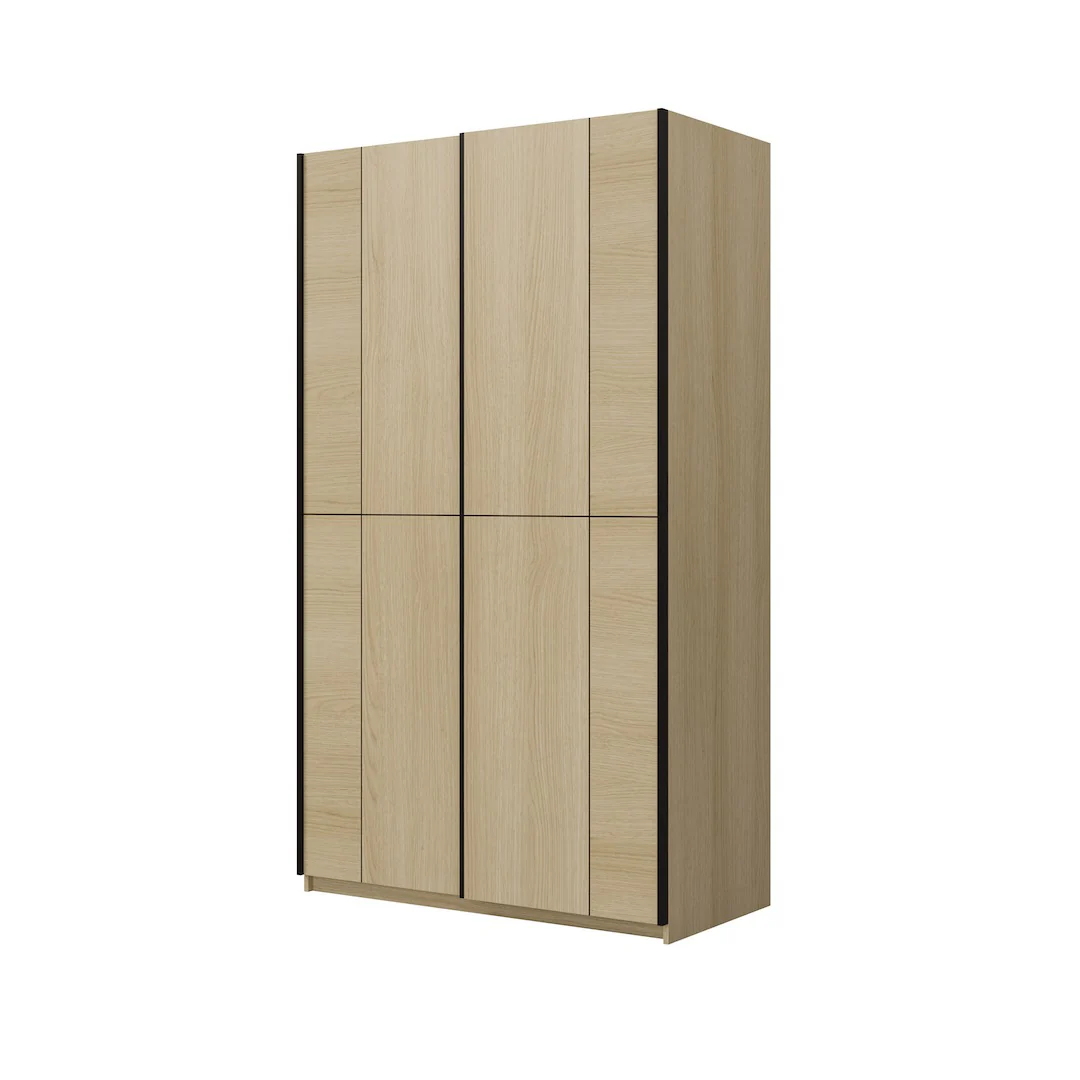 Cube Sliding Door Wardrobe 120cm - Image 9