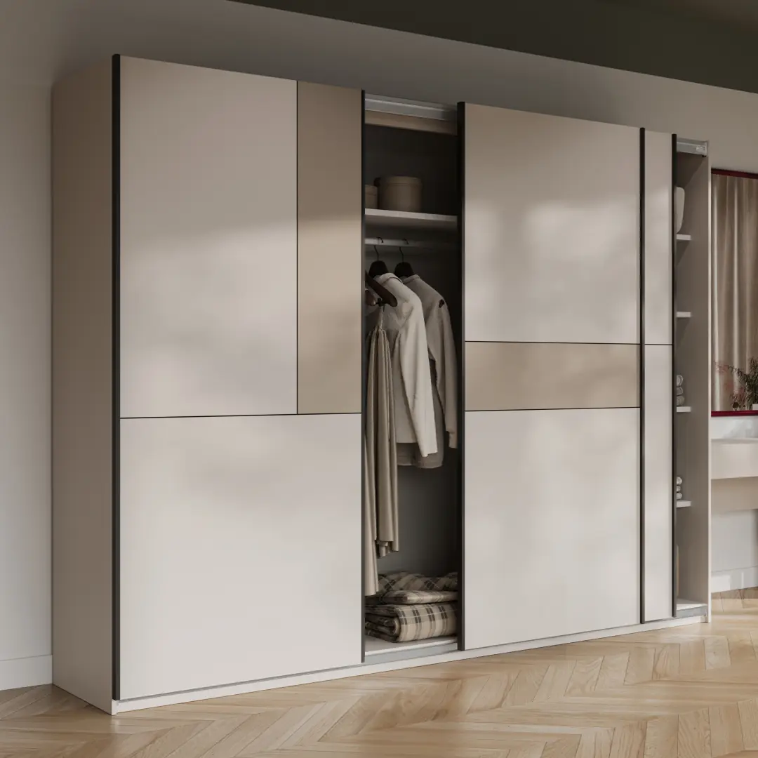 Cube Sliding Door Wardrobe 270cm