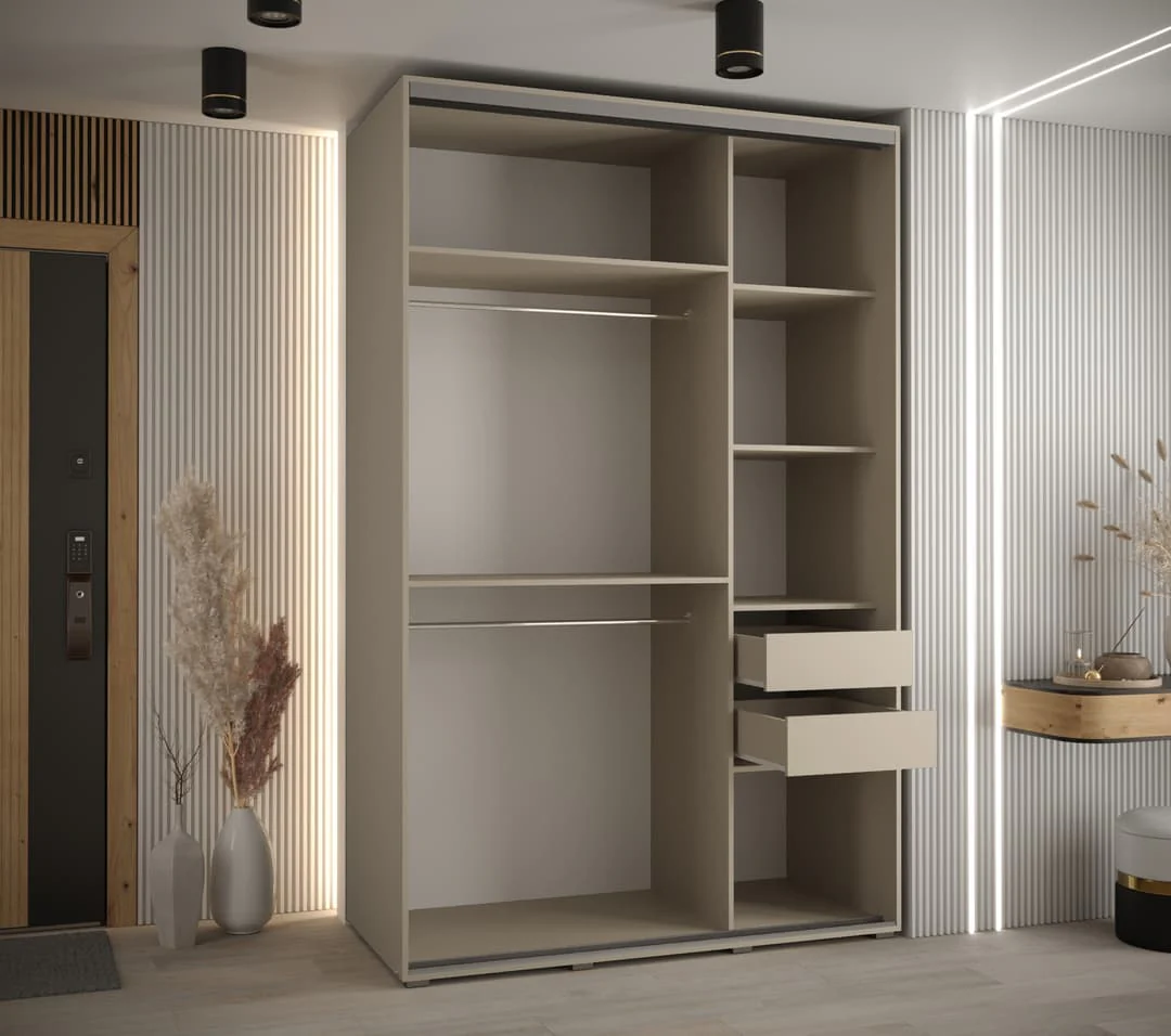 Dakota I Sliding Door Wardrobe 160cm - Image 5