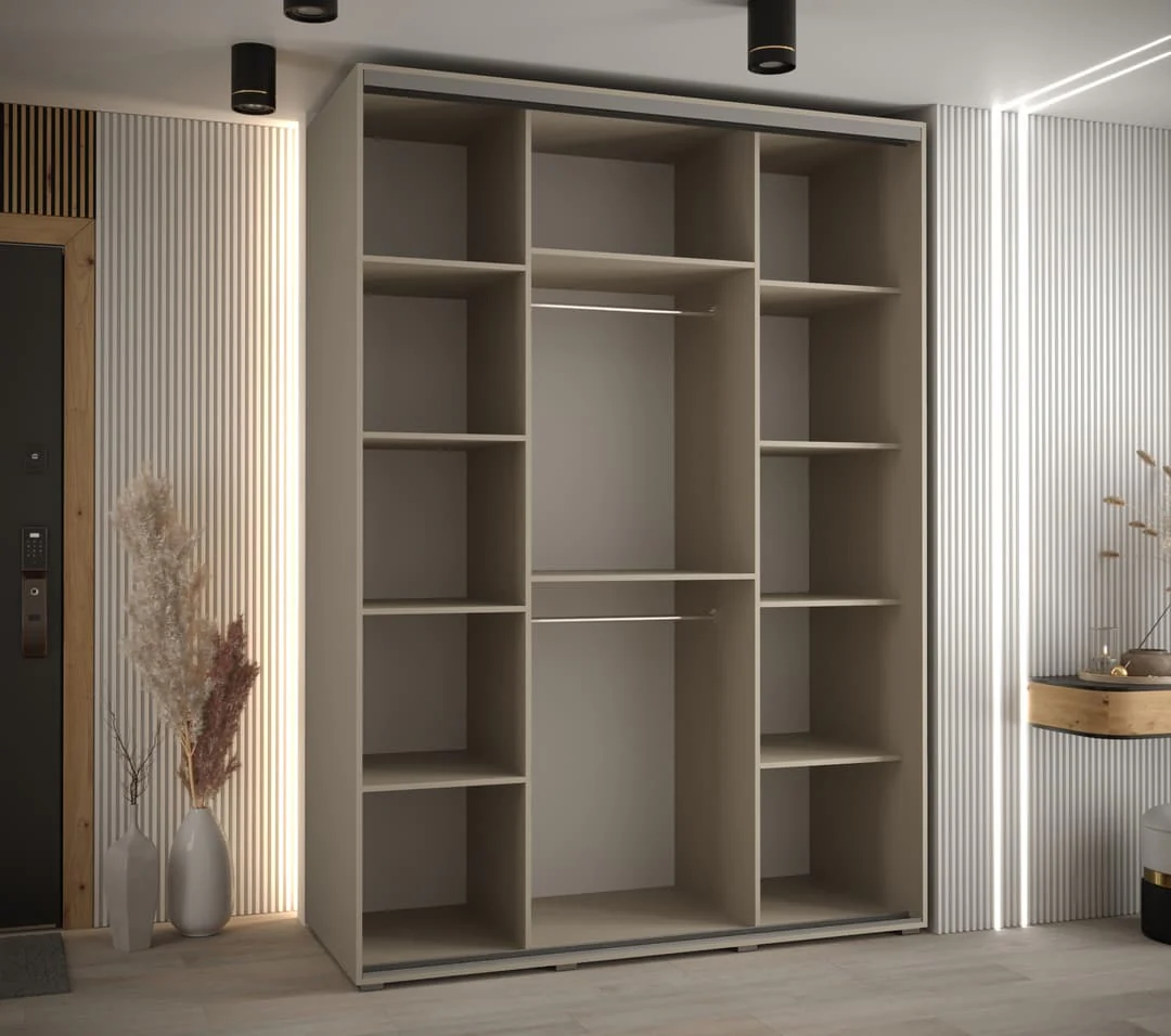 Dakota I Sliding Door Wardrobe 170cm - Image 4