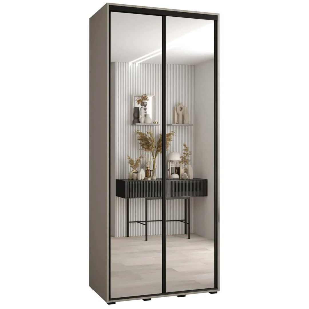 Dakota II Sliding Door Wardrobe 120cm - Image 2