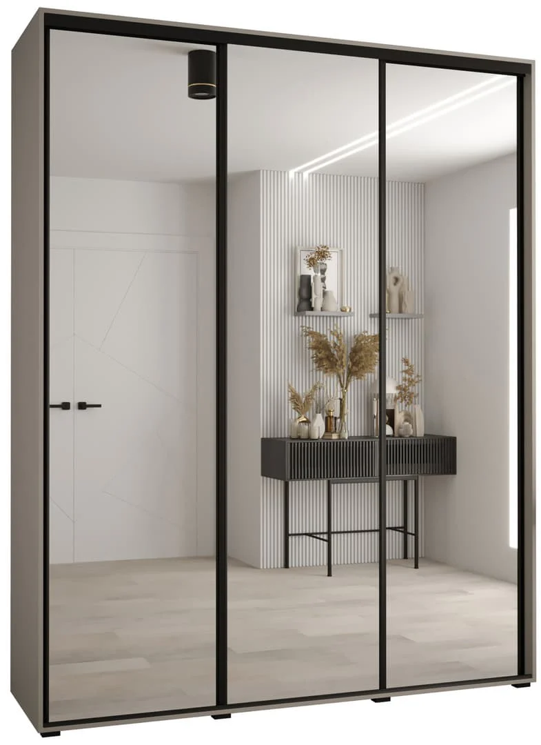 Dakota II Sliding Door Wardrobe 190cm - Image 2