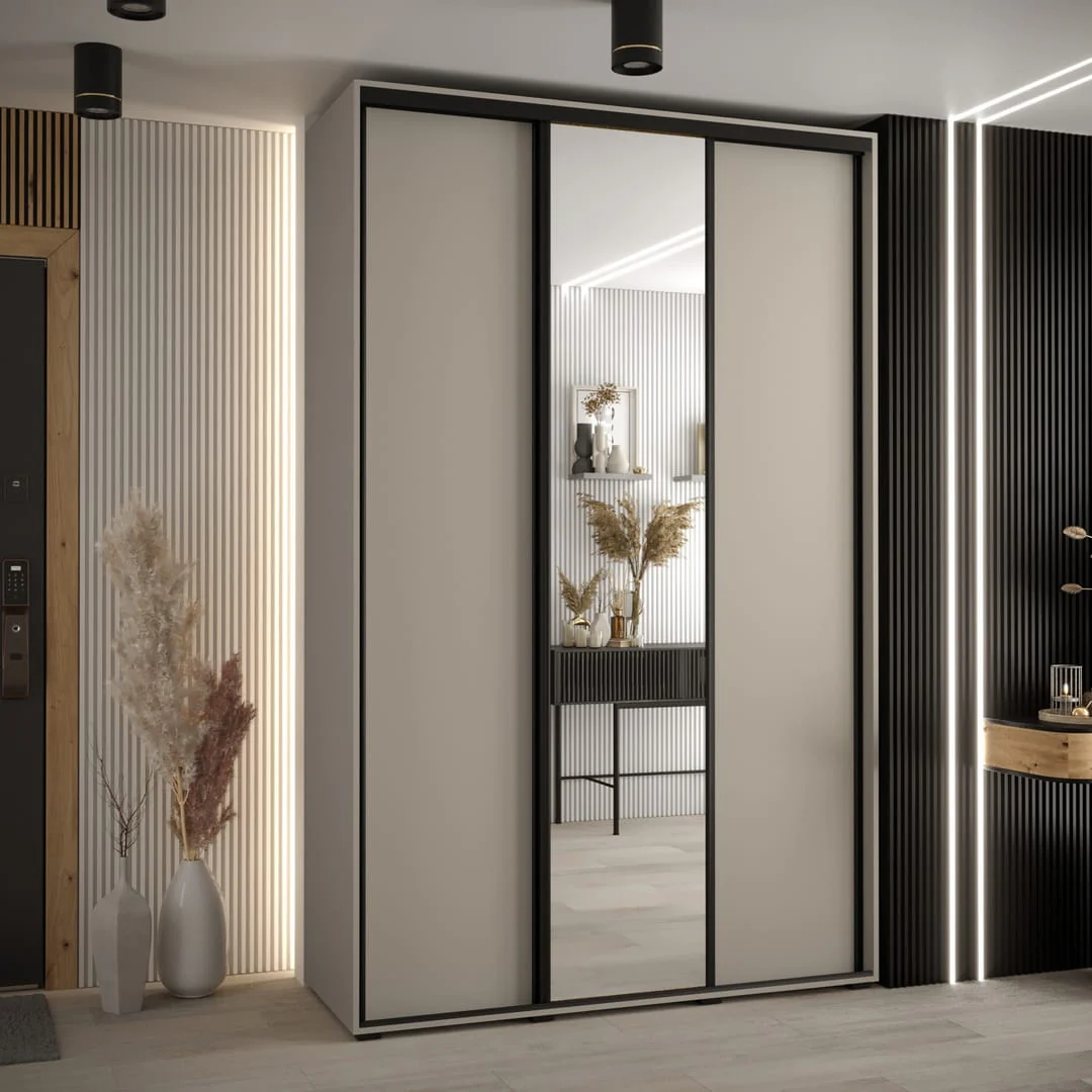 Dakota III Sliding Door Wardrobe 150cm