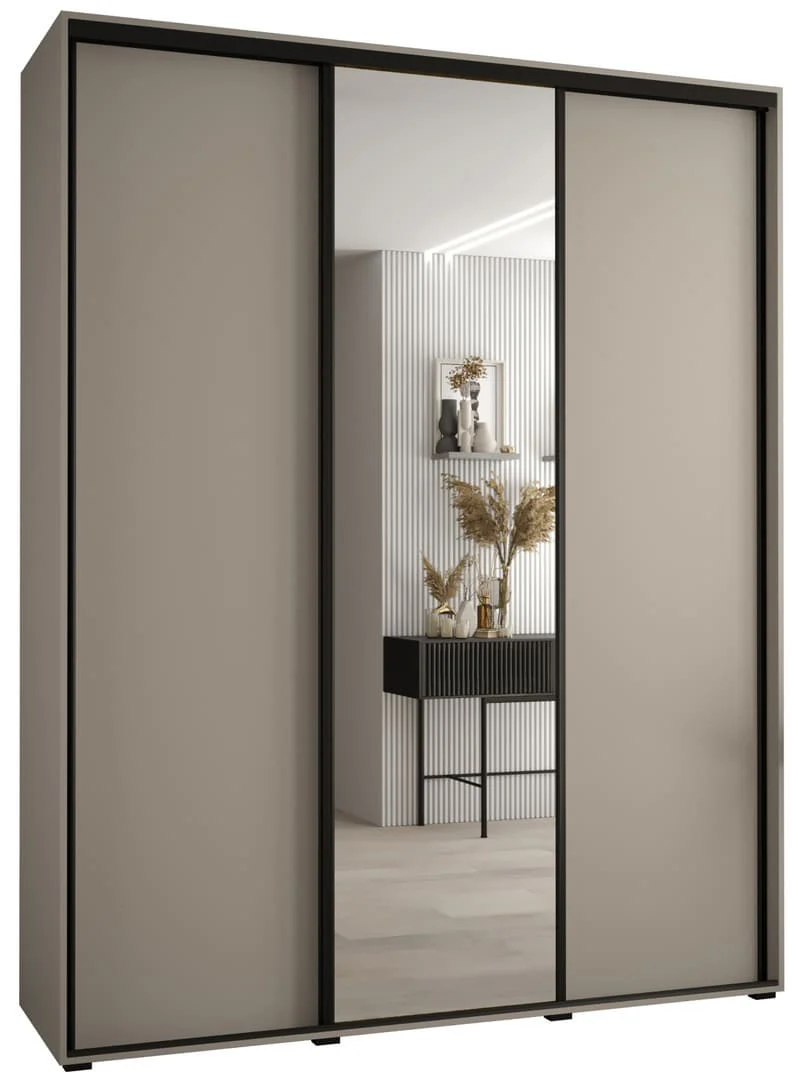 Dakota III Sliding Door Wardrobe 200cm - Image 2