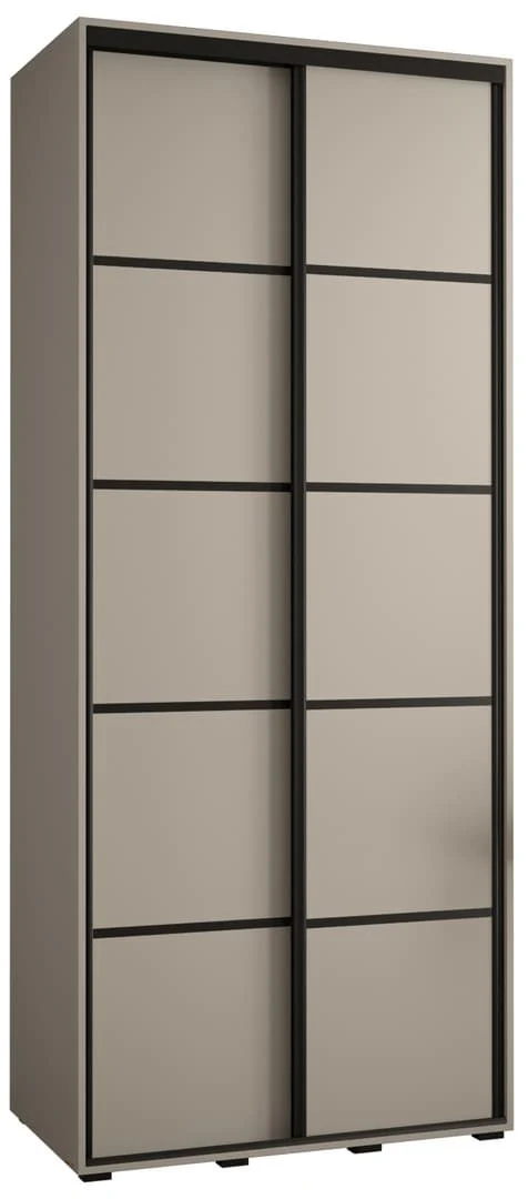 Dakota IV Sliding Door Wardrobe 110cm - Image 2