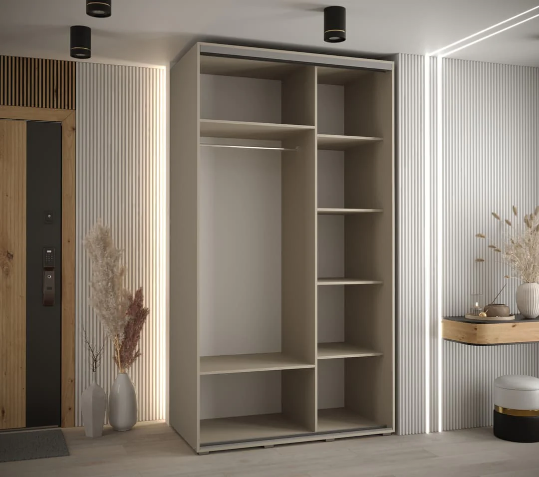 Dakota IV Sliding Door Wardrobe 140cm - Image 3