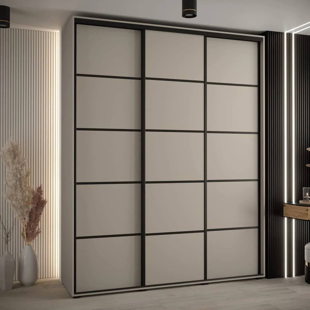 Dakota IV Sliding Door Wardrobe 200cm