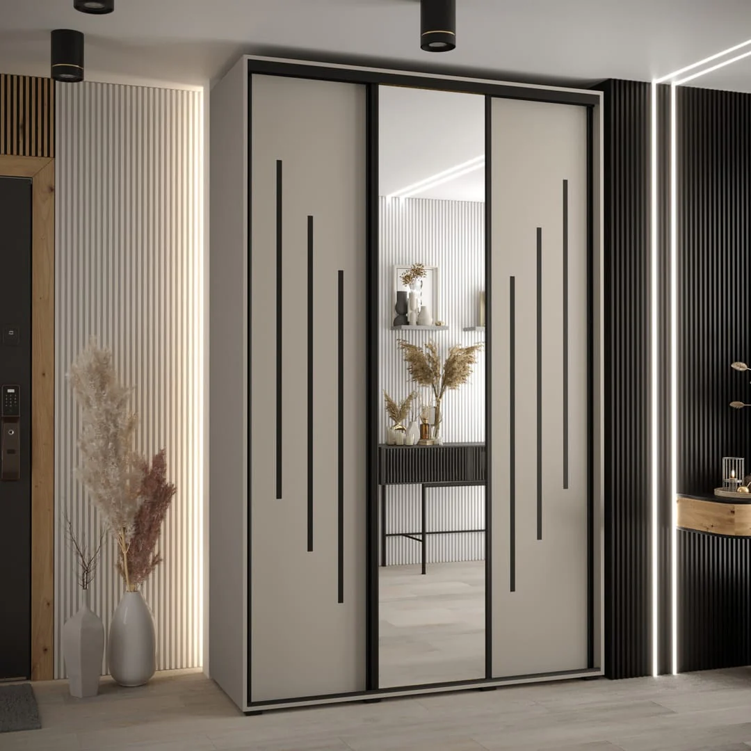 Dakota IX Sliding Door Wardrobe 160cm