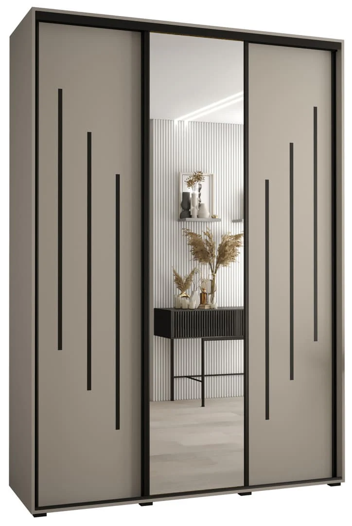 Dakota IX Sliding Door Wardrobe 170cm - Image 2