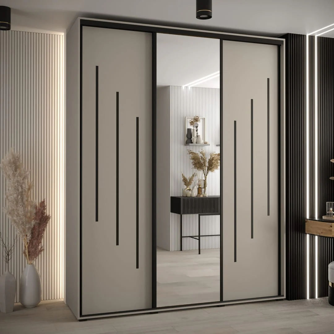 Dakota IX Sliding Door Wardrobe 190cm