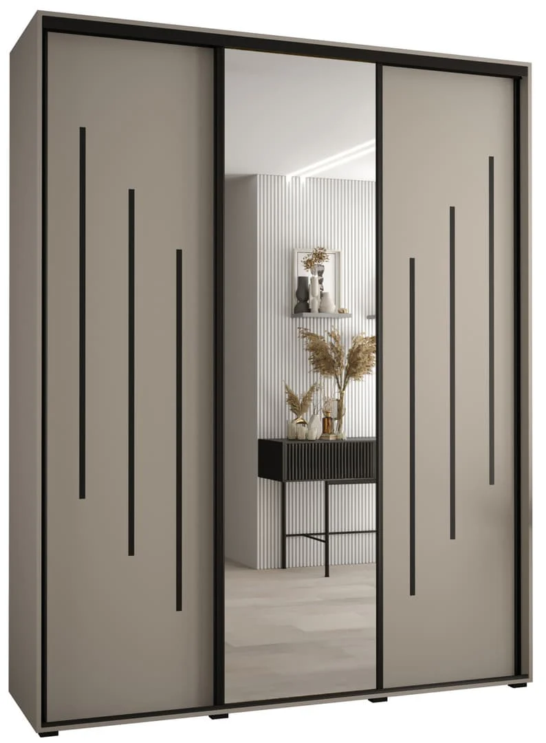 Dakota IX Sliding Door Wardrobe 200cm - Image 2