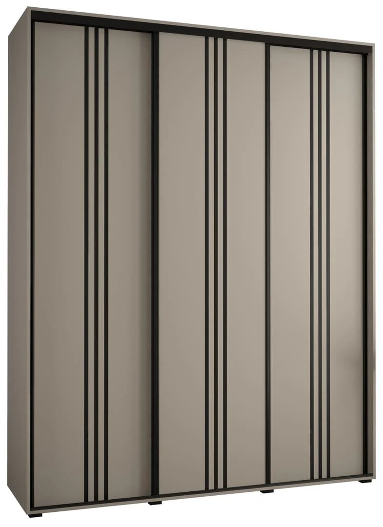 Dakota VI Sliding Door Wardrobe 200cm - Image 2