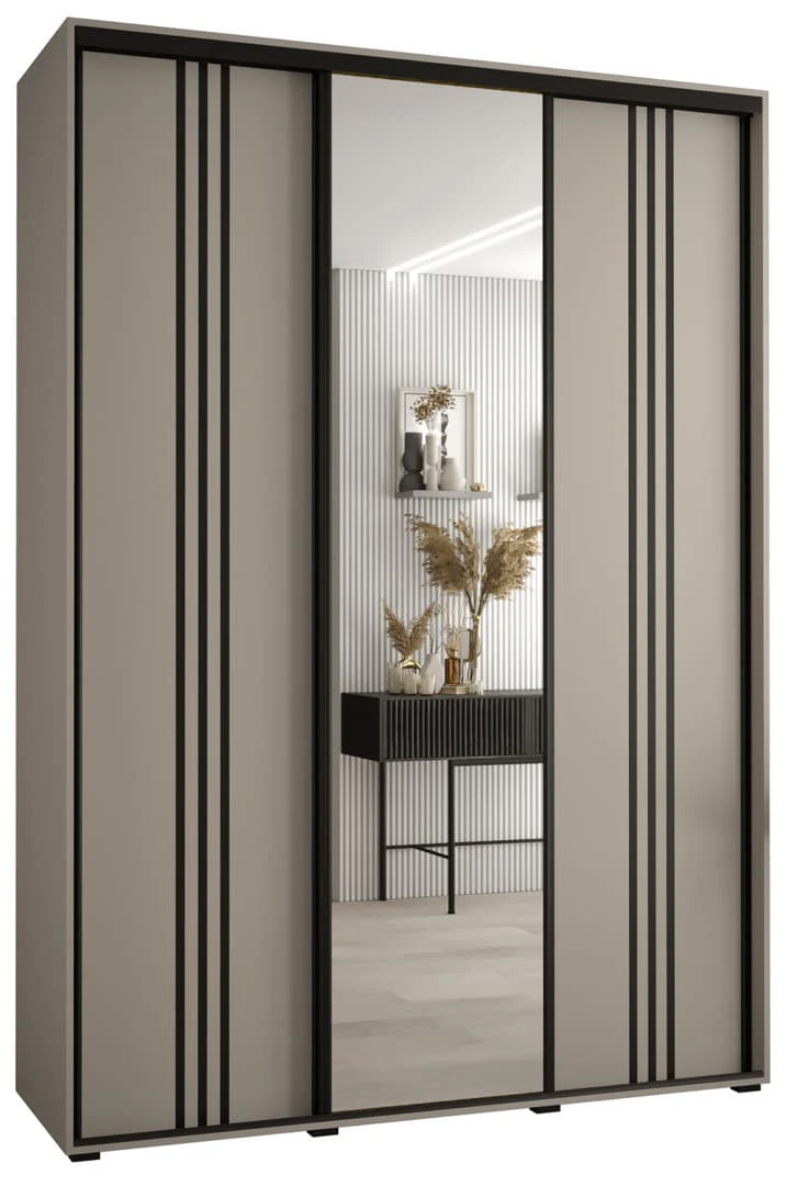 Dakota VII Sliding Door Wardrobe 170cm - Image 2