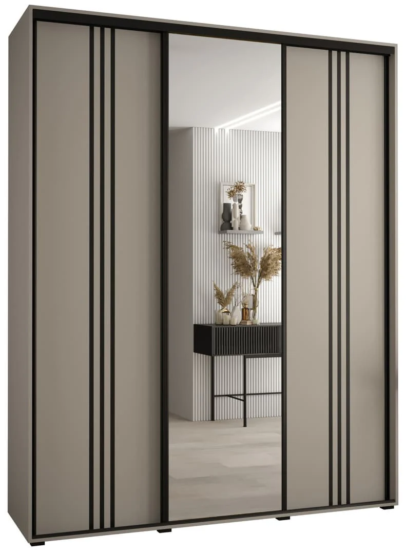 Dakota VII Sliding Door Wardrobe 200cm - Image 2