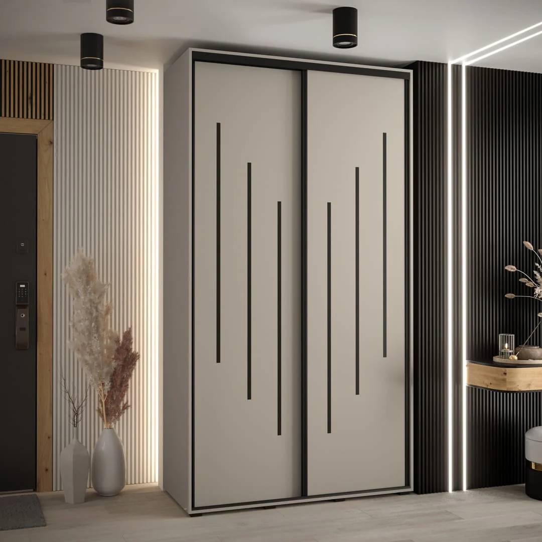 Dakota VIII Sliding Door Wardrobe 140cm