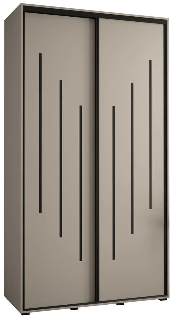 Dakota VIII Sliding Door Wardrobe 140cm - Image 2