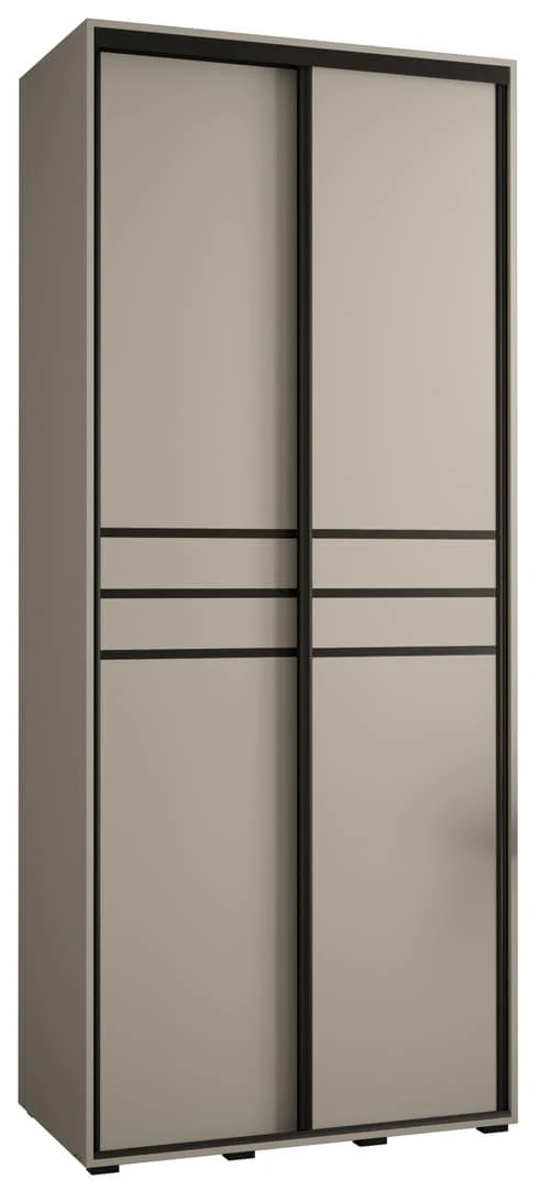 Dakota X Sliding Door Wardrobe 100cm - Image 2