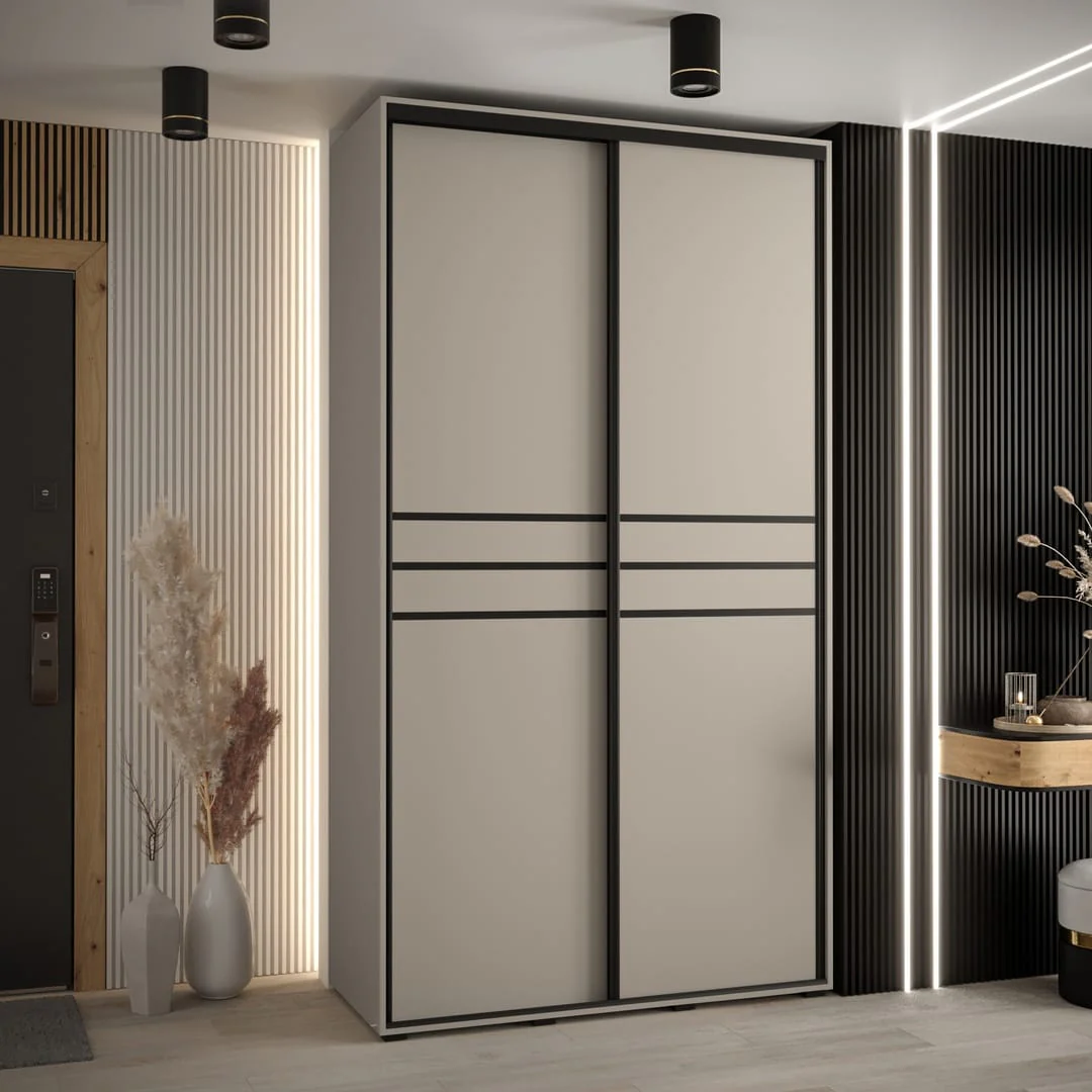 Dakota X Sliding Door Wardrobe 140cm