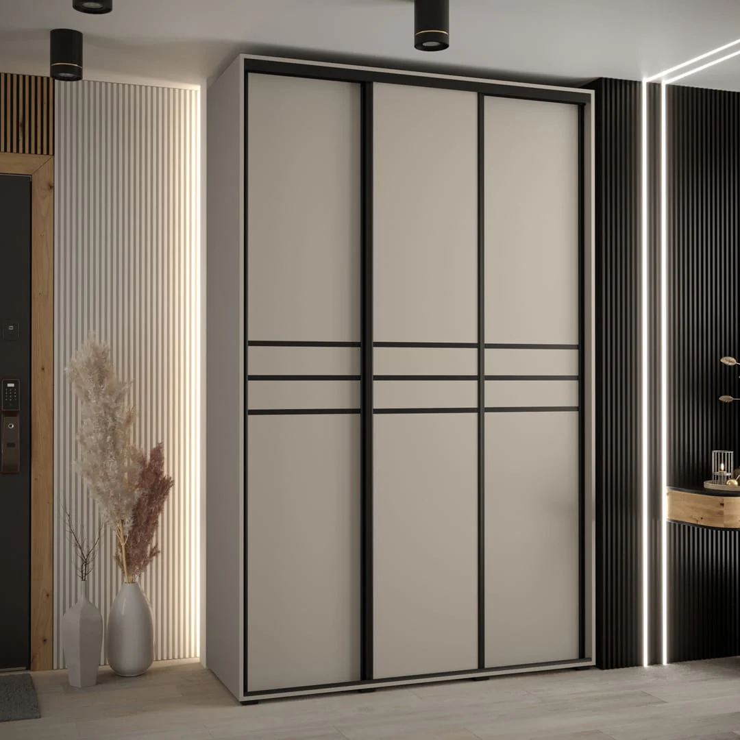 Dakota X Sliding Door Wardrobe 150cm
