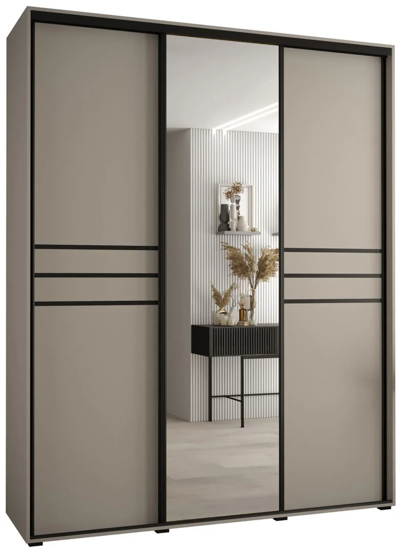 Dakota XI Sliding Door Wardrobe 190cm - Image 2