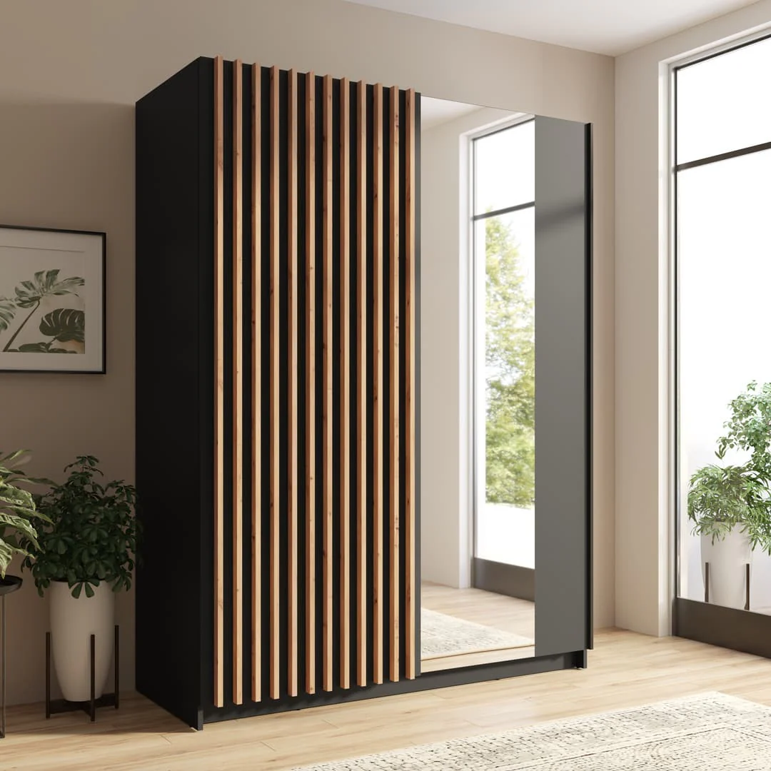 Dalia 10 Sliding Door Wardrobe 150cm - Image 4