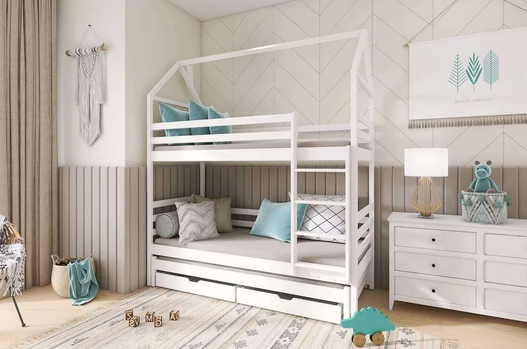 Dalia Bunk Bed with Trundle and Storage - Image 9