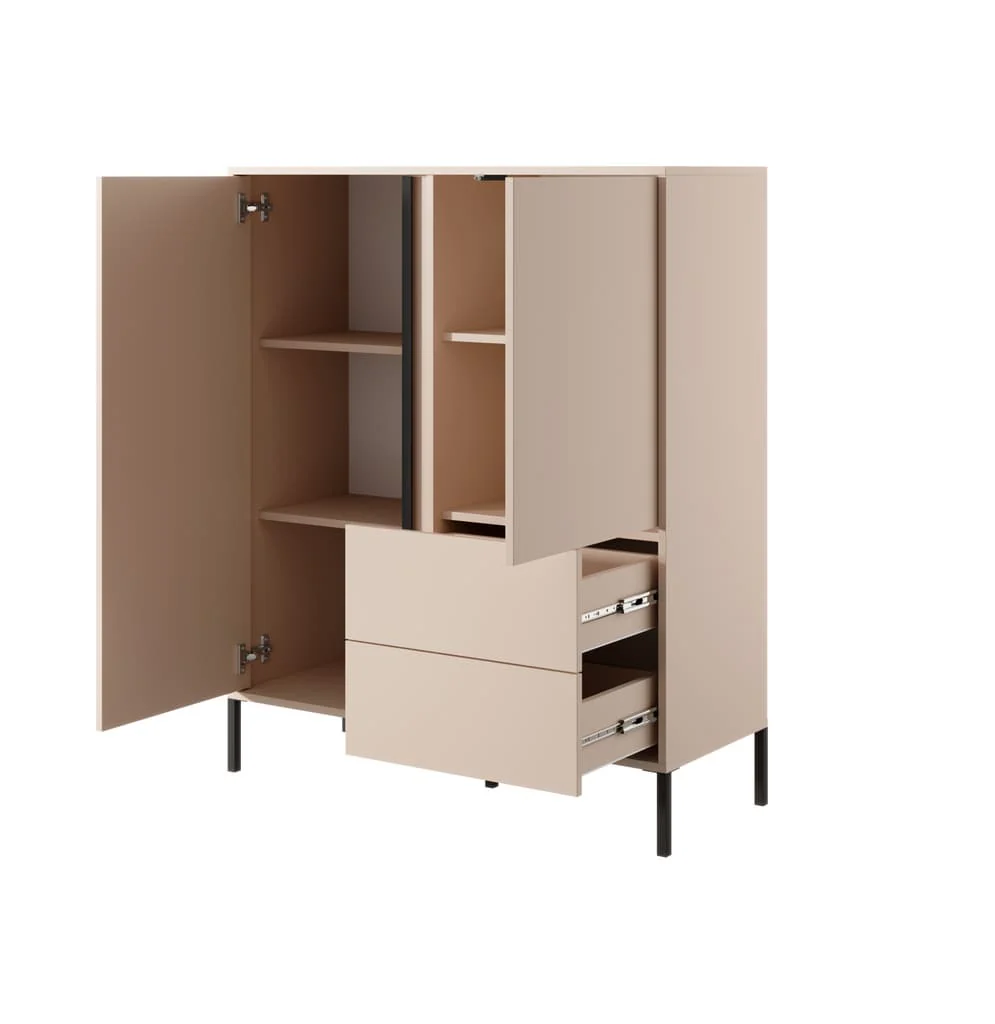Dast Highboard Cabinet 104cm - Image 3