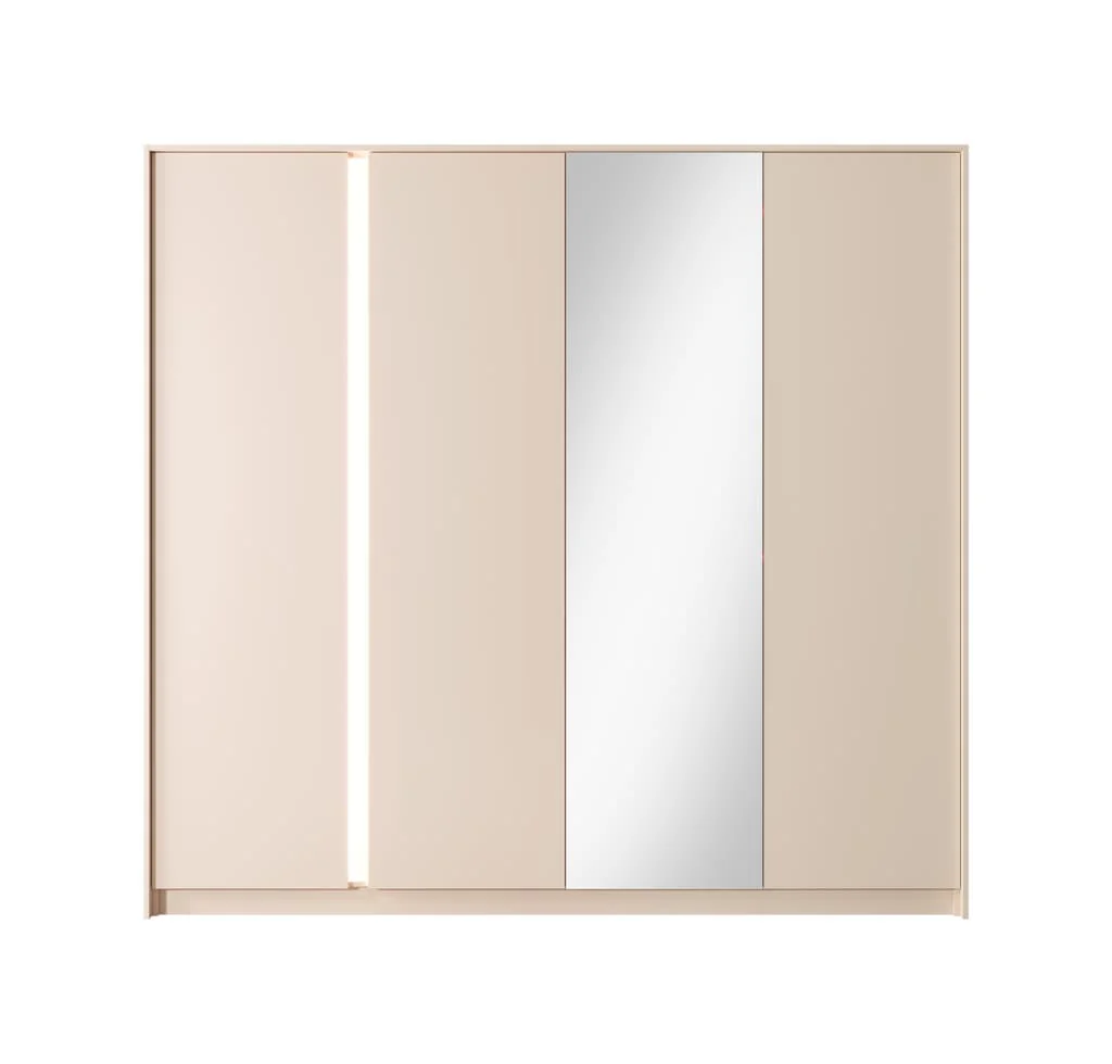 Dast Hinged Door Wardrobe 223cm - Image 5