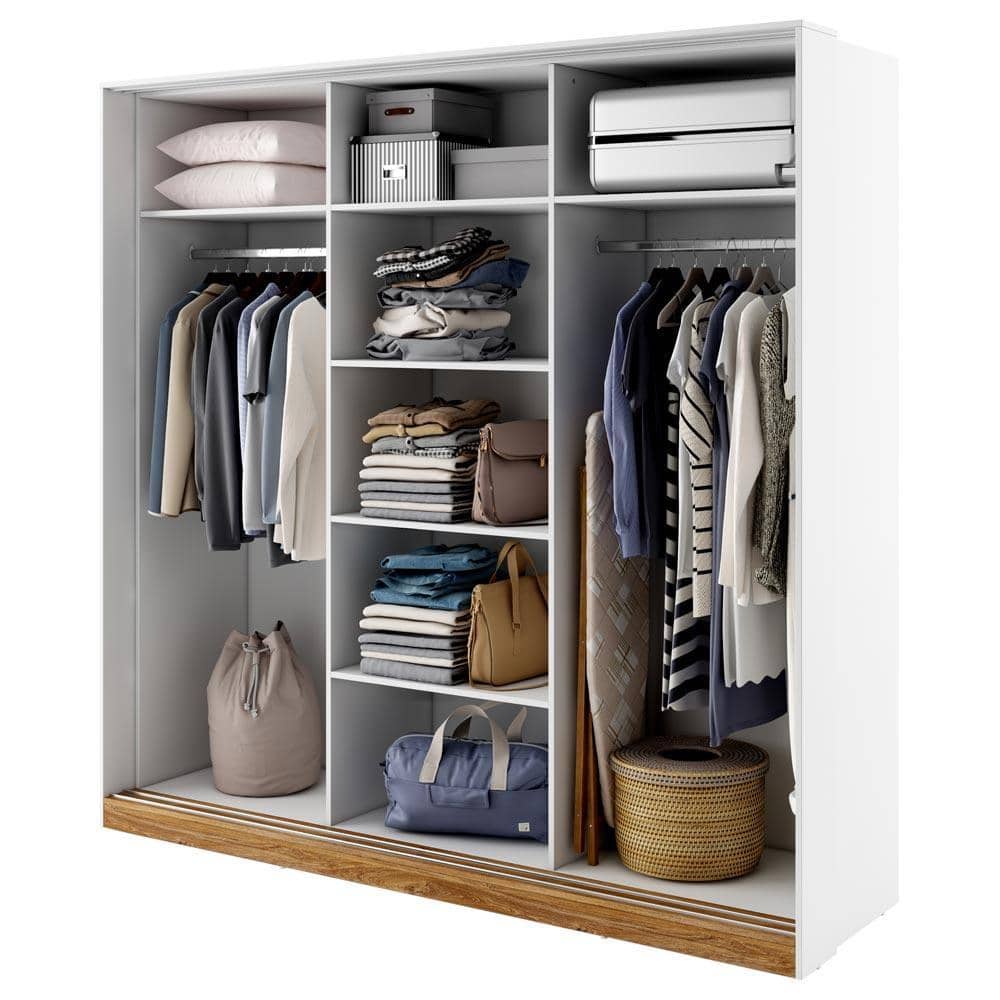 Dentro 01 Sliding Door Wardrobe 220cm - Image 3