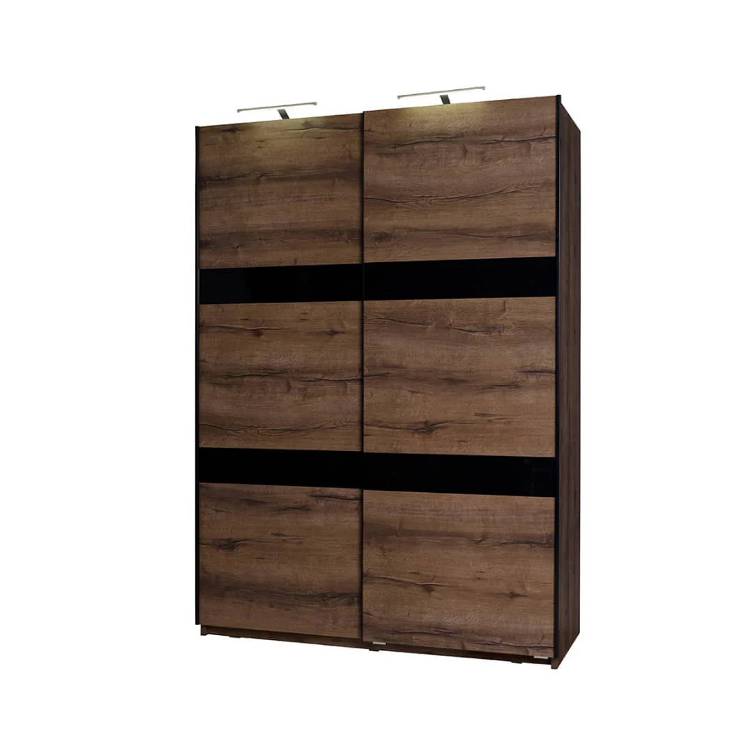 Denver 12 Sliding Door Wardrobe 150cm - Image 3