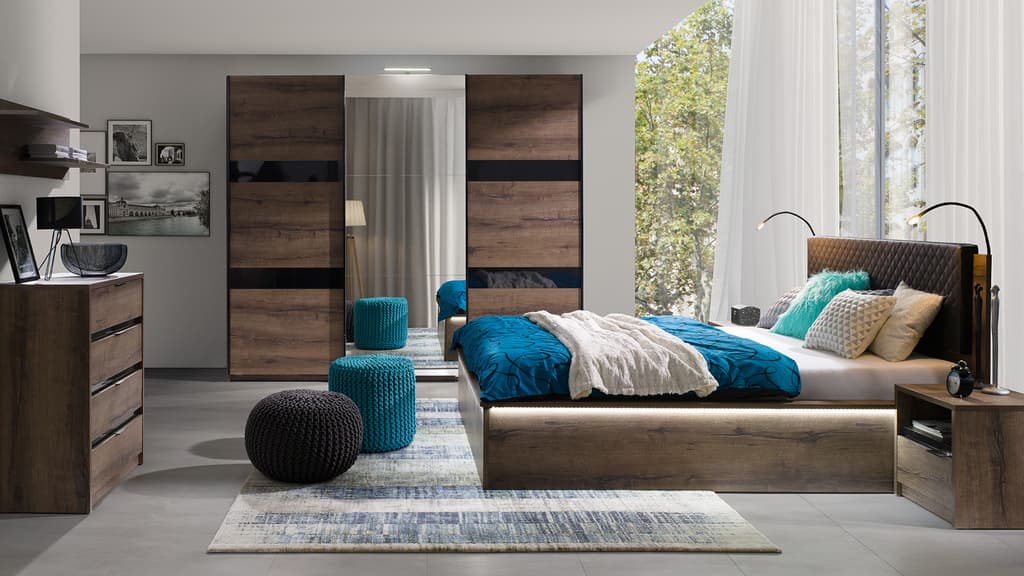 Denver 12 Sliding Door Wardrobe 150cm - Image 5