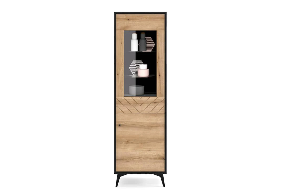 Diamond Tall Display Cabinet 54cm - Image 4
