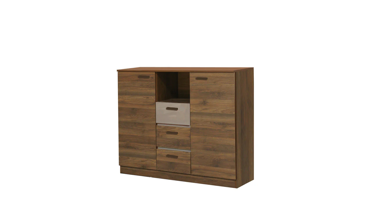 Effect Chest of Drawers 130cm - Image 3