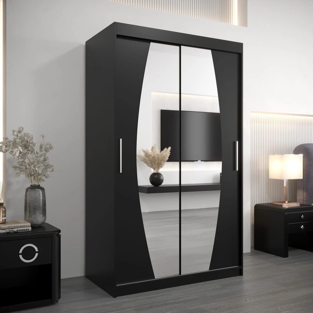 Elypse Sliding Door Wardrobe 120cm - Image 10