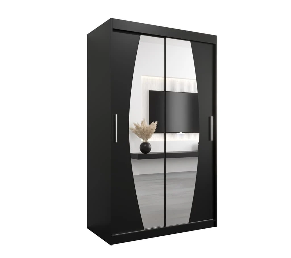 Elypse Sliding Door Wardrobe 120cm - Image 11