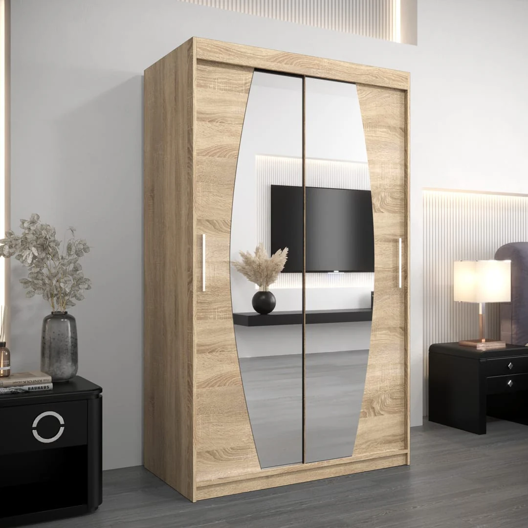 Elypse Sliding Door Wardrobe 120cm - Image 14