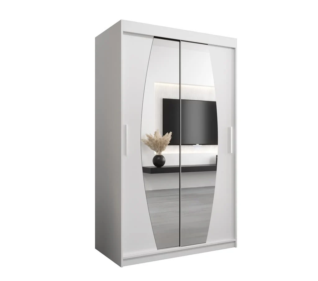 Elypse Sliding Door Wardrobe 120cm - Image 2