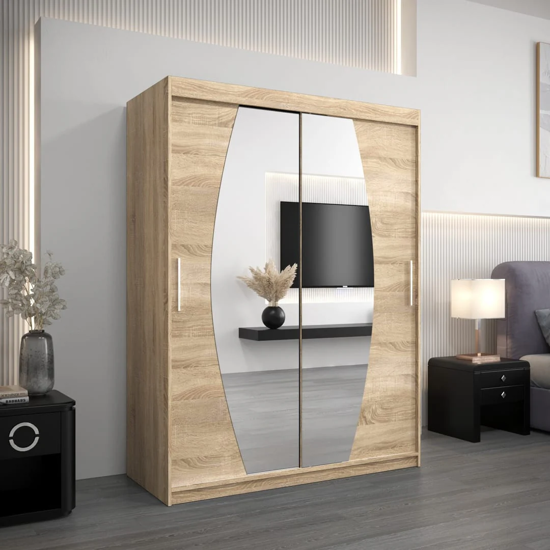 Elypse Sliding Door Wardrobe 150cm - Image 14