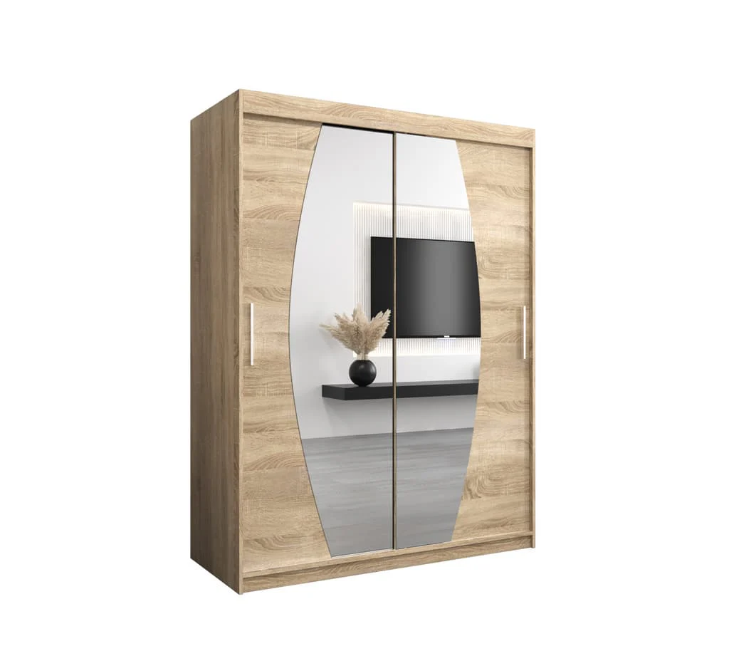 Elypse Sliding Door Wardrobe 150cm - Image 15