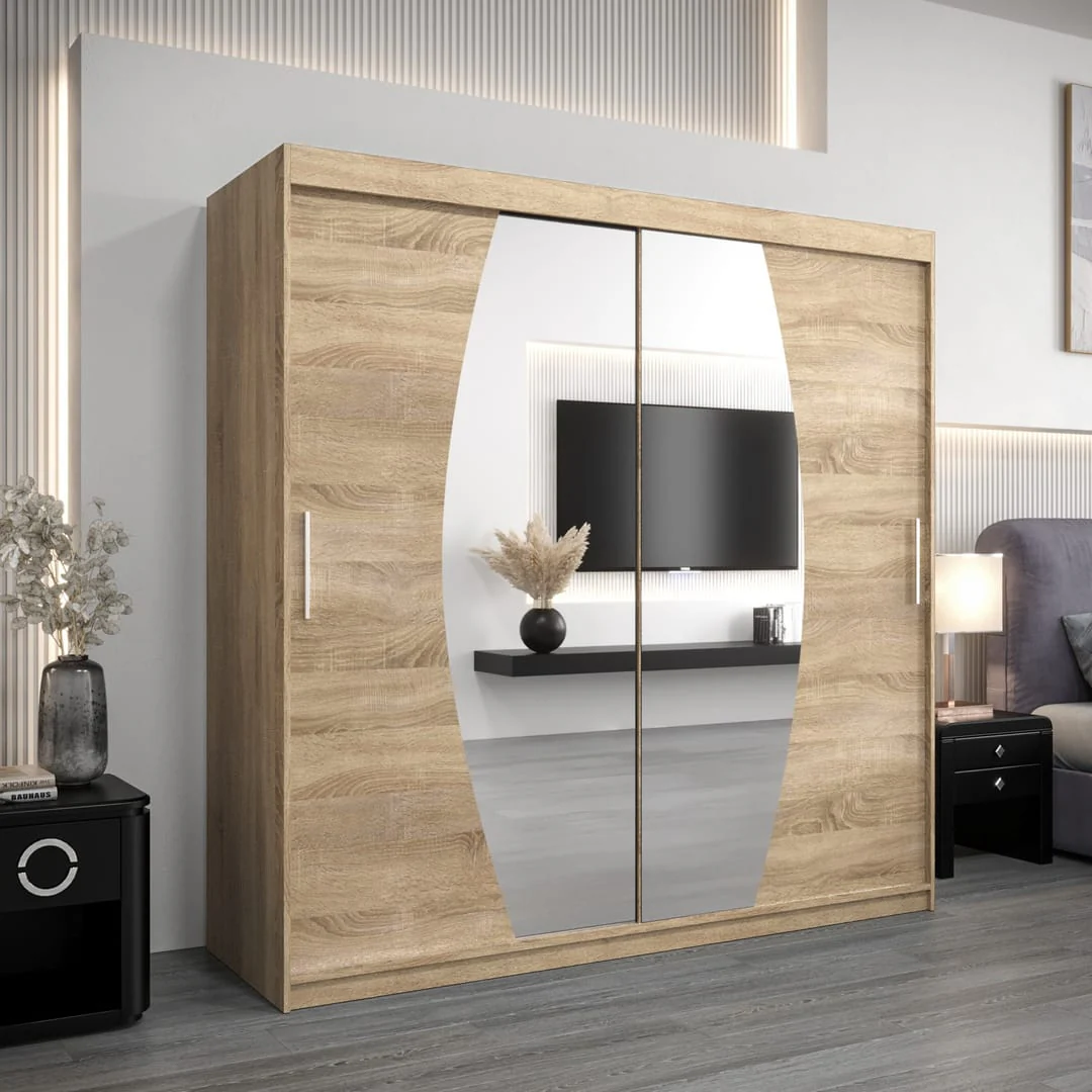 Elypse Sliding Door Wardrobe 200cm - Image 14