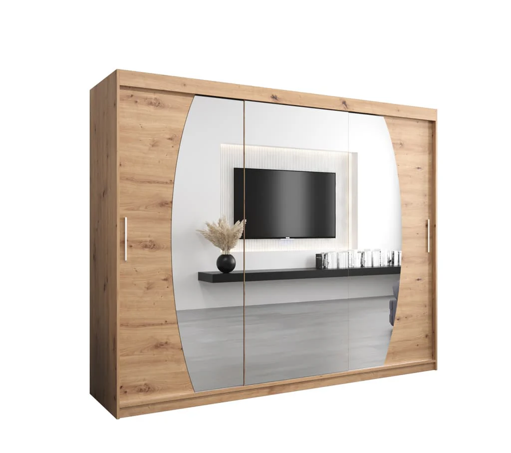 Elypse Sliding Door Wardrobe 250cm - Image 6