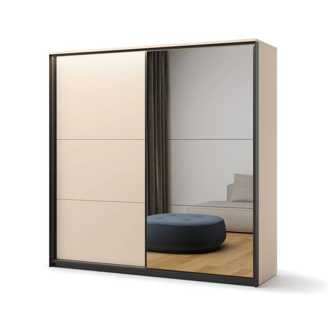 Enna EN-01 Sliding Door Wardrobe 220cm - Image 5