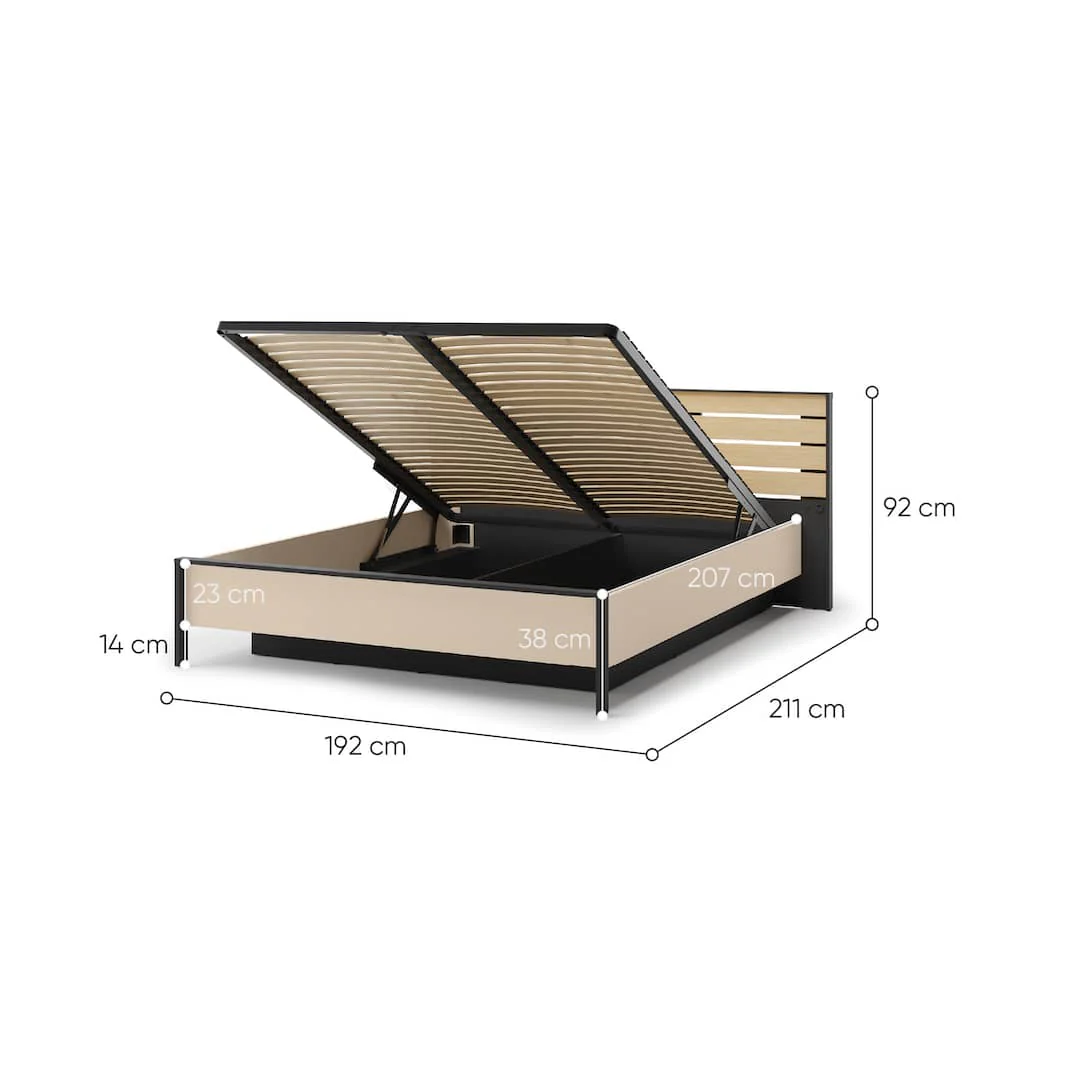 Enna EN-02 Ottoman Bed [EU King] - Image 3